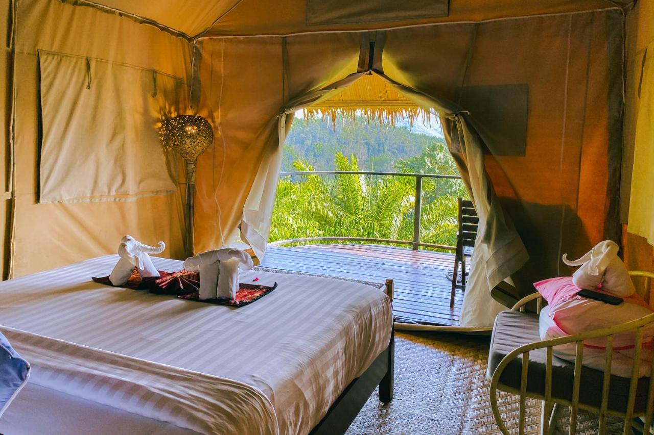Khao Sok Boutique Camping - Exotic Cliff Camping Hotel Khao Sok National Park Exterior photo