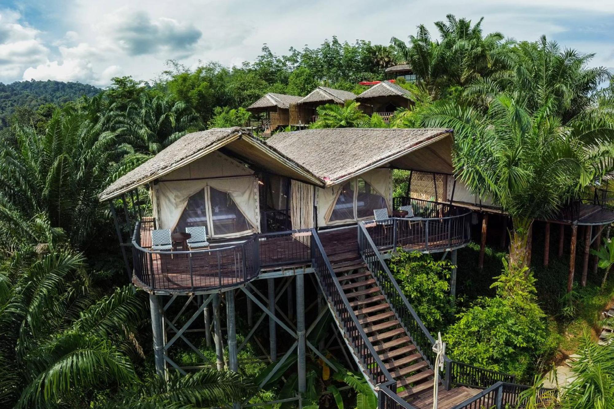 Khao Sok Boutique Camping - Exotic Cliff Camping Hotel Khao Sok National Park Exterior photo